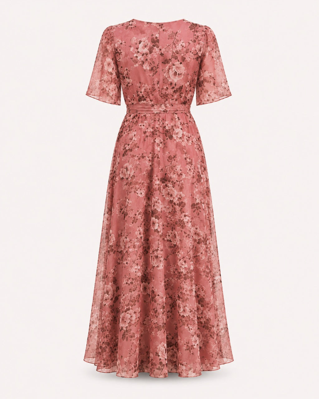The Delphine Dress — Floral Petite Maxi Dress