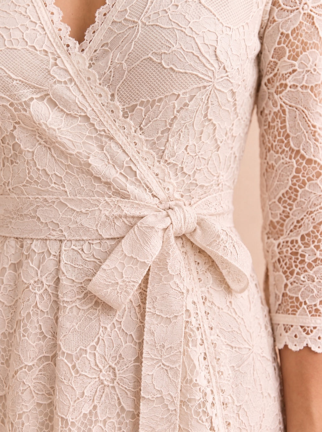 The Maribel Lace Dress — Petite Lace Maxi Dress